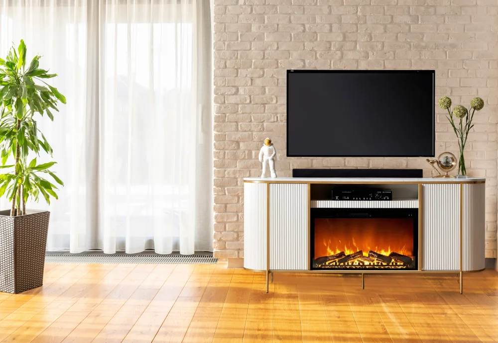 electric fireplace logs with crackling sound